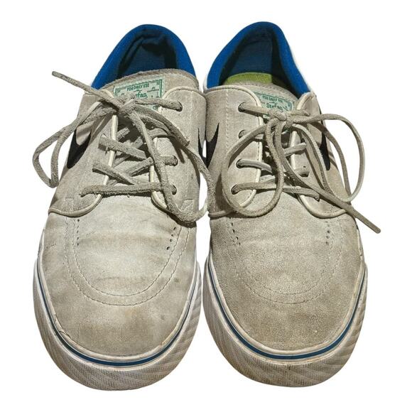 Nike SB Stefan Janoski Beige Suede Low Skateboarding Shoes Men's Size 11 - Picture 3 of 8